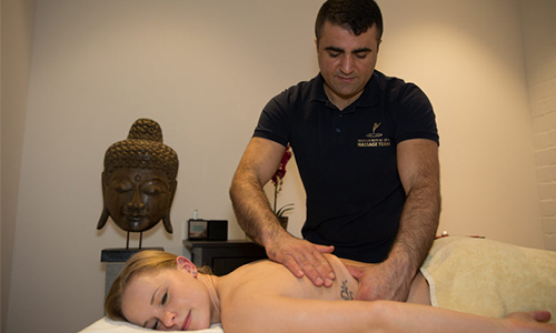 Ayurveda Abhyanga als Synchron Massage